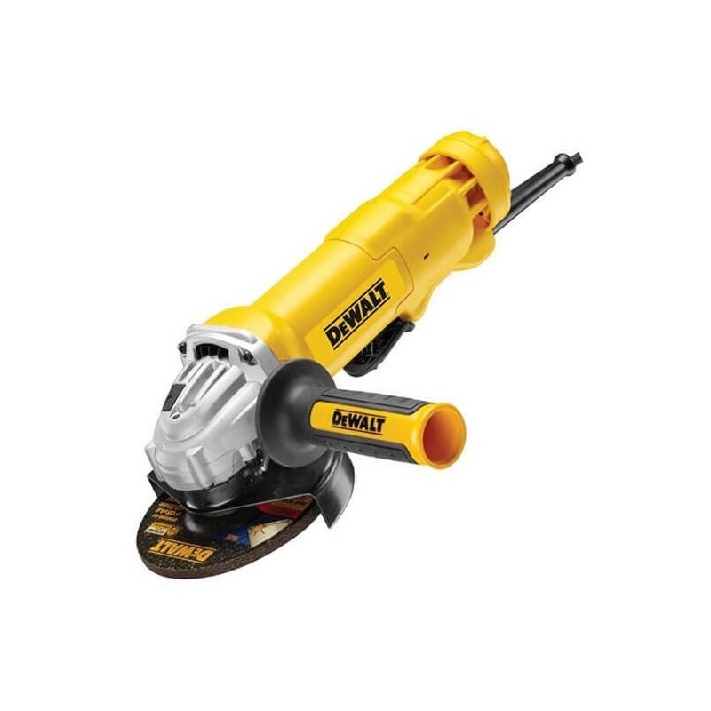 Polizor unghiular cu clapeta, 1400 W, 125 mm, Dewalt