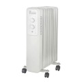 Radiator cu ulei 9 elementi, alb, 2000 W, Entac