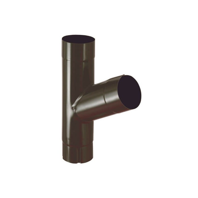 Ramificație burlan, maro închis (RAL 8019), D 88mm