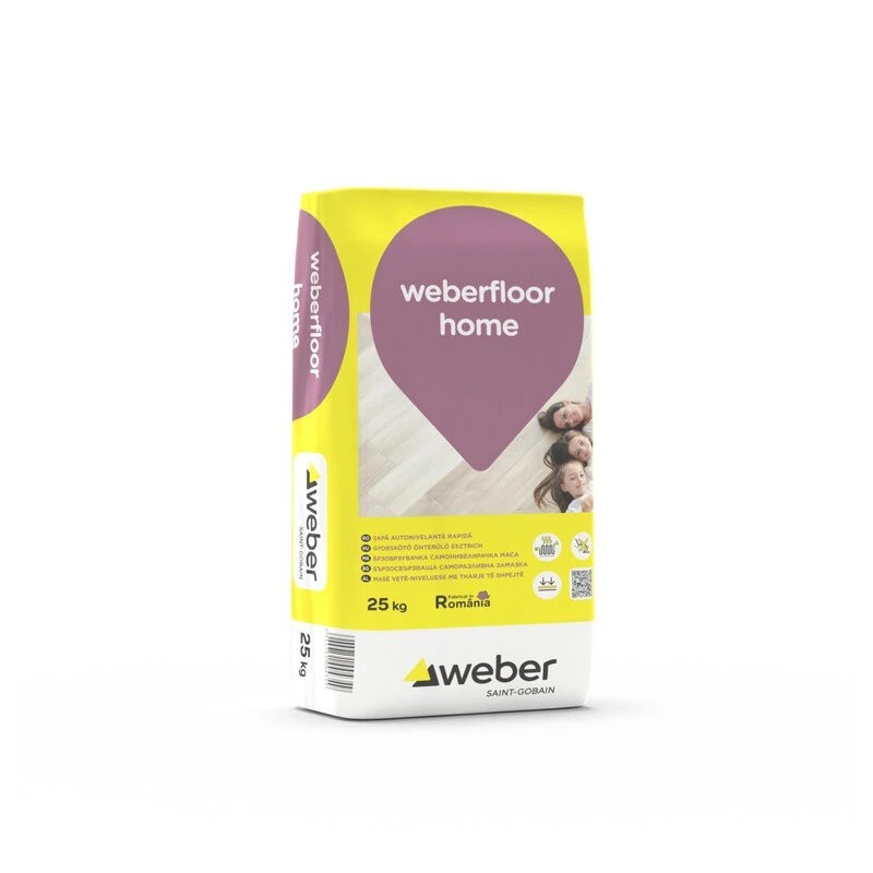 Sapa autonivelanta, 25Kg - Weberfloor Home