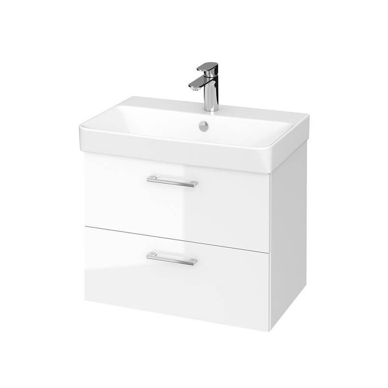 Set dulap si lavoar B279, LARA MILLE SLIM 60, alb, Cersanit