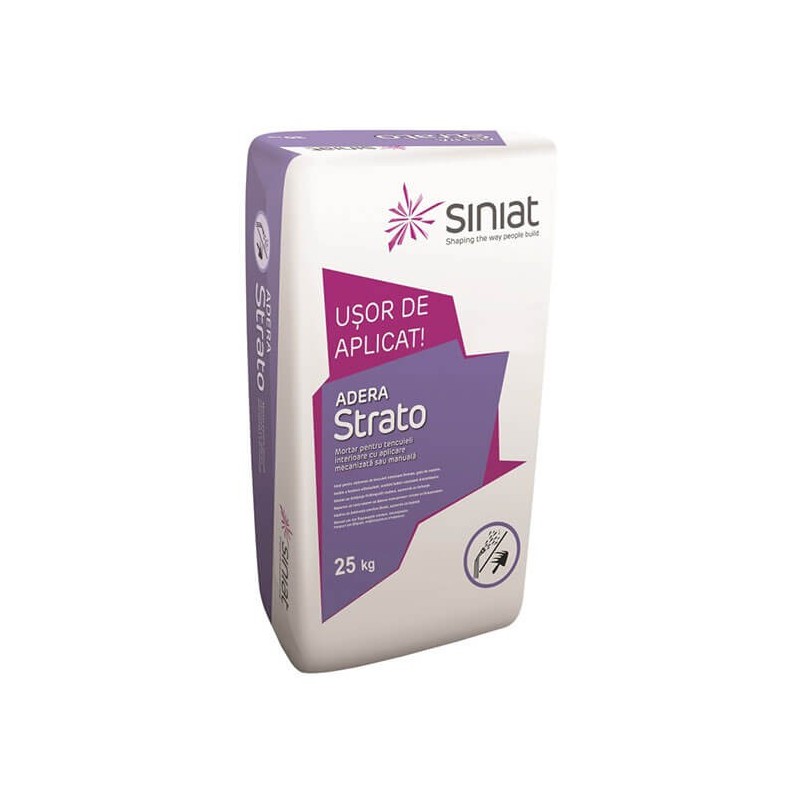 Siniat Adera Strato Tencuiala ipsos 25 kg