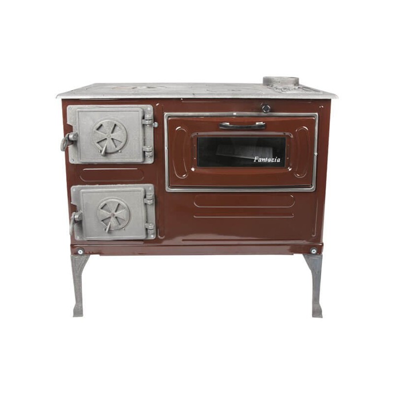 Soba de gatit Fantazia, tip: drepta, putere: 6kw, maro