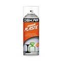 Spray vopsea, Oskar Direct pe plastic, incolor, interior / exterior, 400 ml