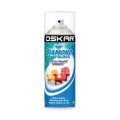 Spray vopsea pentru lemn si metal, Oskar Diamond Gloss, alb Ral 9010, interior si exterior, 400 ml