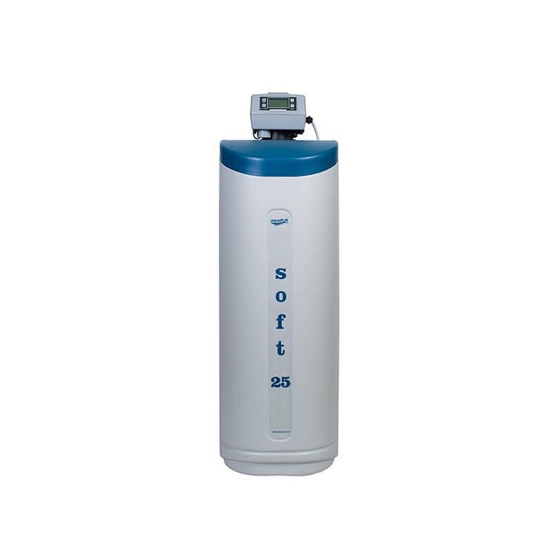 Statie dedurizare aquaPUR SOFT 25 CAB, sare 62 kg cu BY-PASS