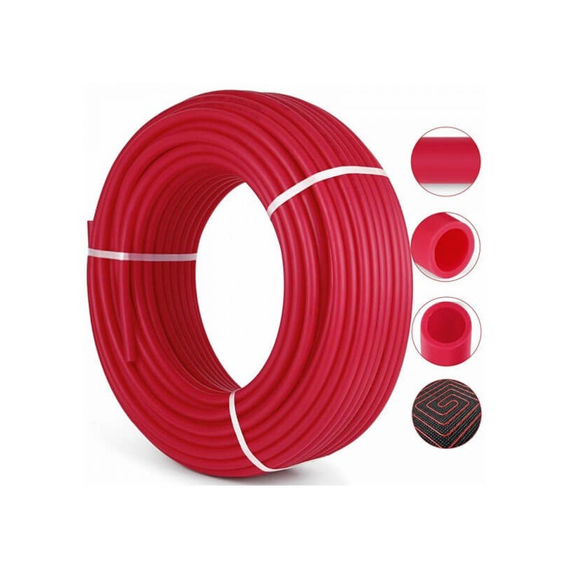 Teava Pexkit rosie cu bariera de oxigen D16 X 2,0 mm, colac 200 m, Valrom