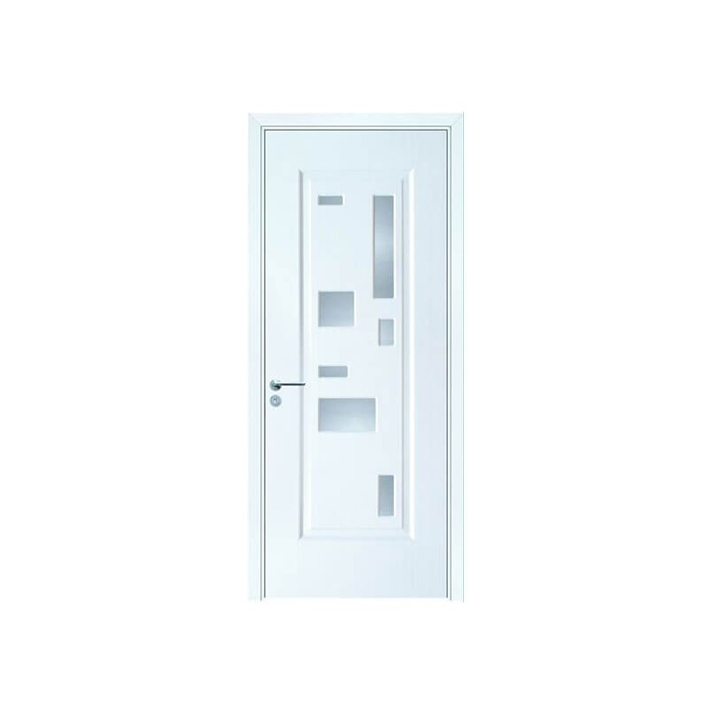 Usa lemn B02, 88 x 203 V, alb