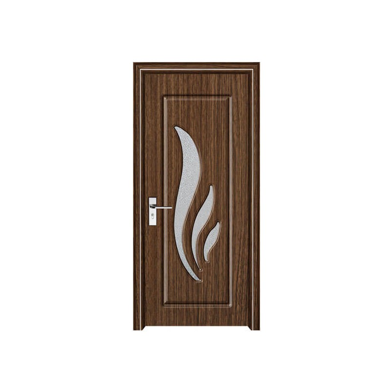 Usa MDF interior 004 Nuc cu geam + toc reglabil 80, usa reversibila