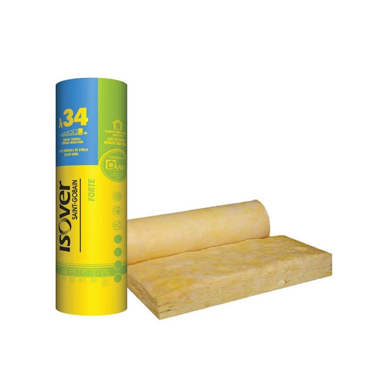 Vata minerala de sticla, Isover Forte 2 x 4500 x 1200 x 50 mm