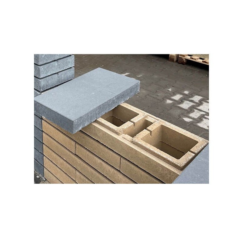 Viastein Modulo, capac gard, Sahara, 60 x 30 x 7.5 cm