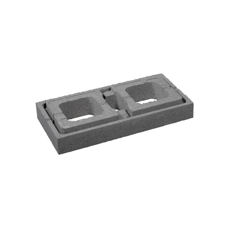 Viastein Modulo, element gard, Dark, 60 x 30 x 9 cm