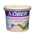 Vopsea lavabila interior, colorata, Kober, galben oriental, 8.5 L