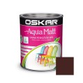  Vopsea Oskar Aqua Matt Email Brun Puternic 0,6L