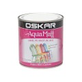 Vopsea Oskar Aqua Matt Email Roz Pudrat 0,6L
