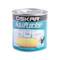 Vopsea pentru lemn si metal, Oskar Aqua Lucios, interior si exterior, pe baza de apa, alb pur, 0.6 L