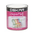 Vopsea Oskar Aqua Matt Email Gri Scandinav 0,6L